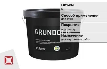 Грунтовка Colorex 5 л силикатная в Актау